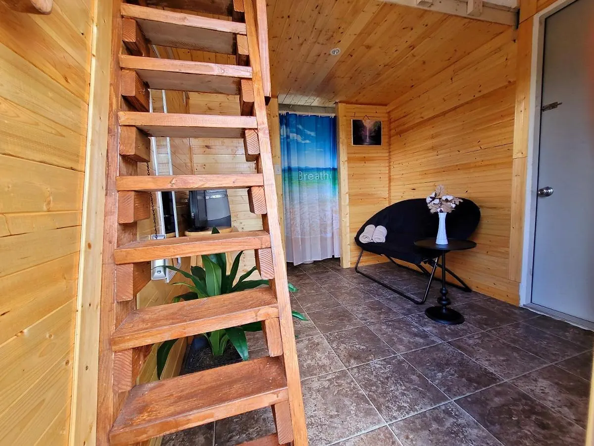 Holiday home #1 Cabin Tiny House With Kitchen Equipped With Essentials Near At The Volcano Park Pahoa