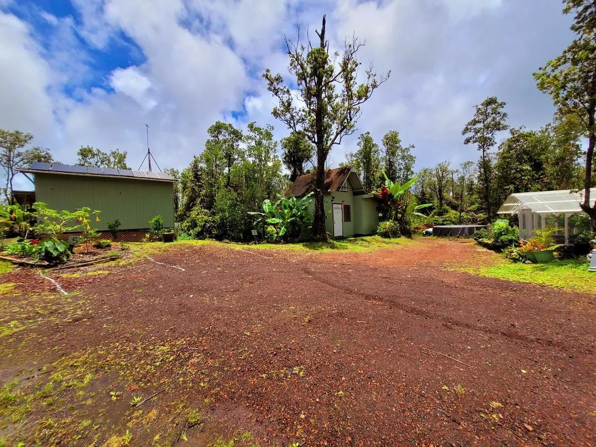 #1 Cabin Tiny House With Kitchen Equipped With Essentials Near At The Volcano Park Pahoa 0*,